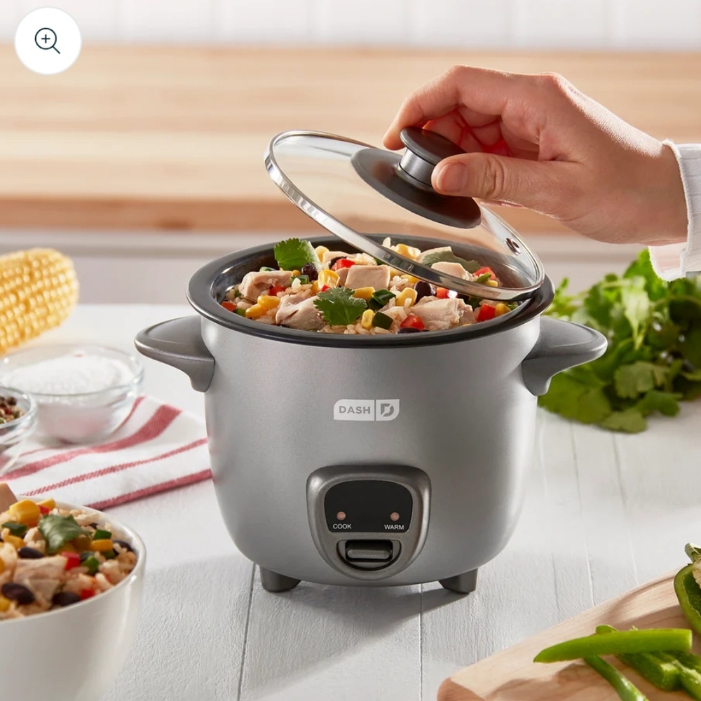 Dash Mini Rice Cooker GRAY - Picture 2 of 8